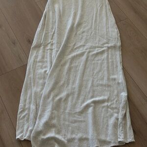 ASOS Cream Strapless Dress